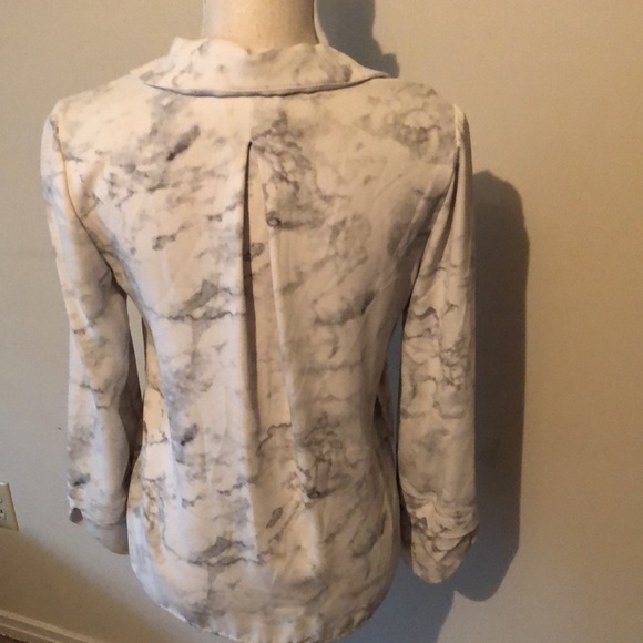 August 1 eight pullover, cream/gray, xs - Picture 4 of 10